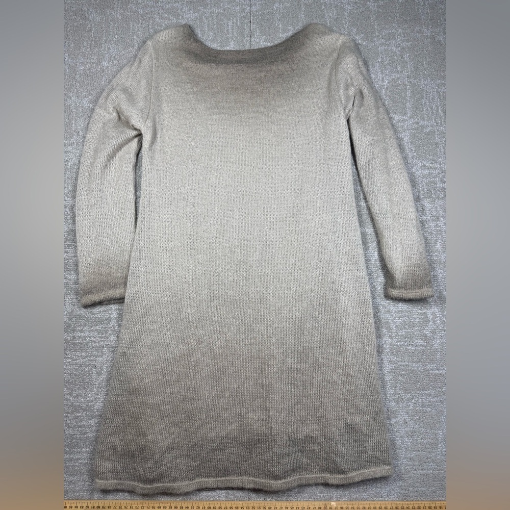M Foe Bolide Mohair Blend Long Sleeve Minimalist Sweater Dress Size Large - Picture 7 of 7